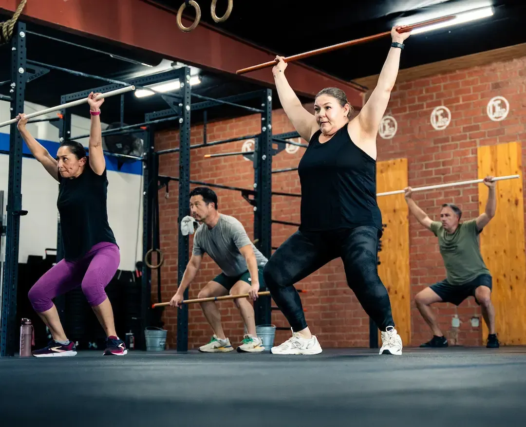 CROSSFIT training at CrossFit 626 in San Marino
