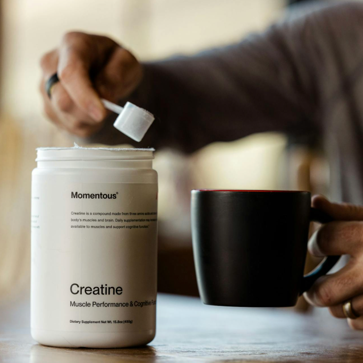 Creatine monohydrate supplement for strength and muscle growth
